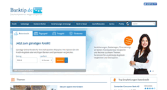 Desktop Screenshot of banktip.de